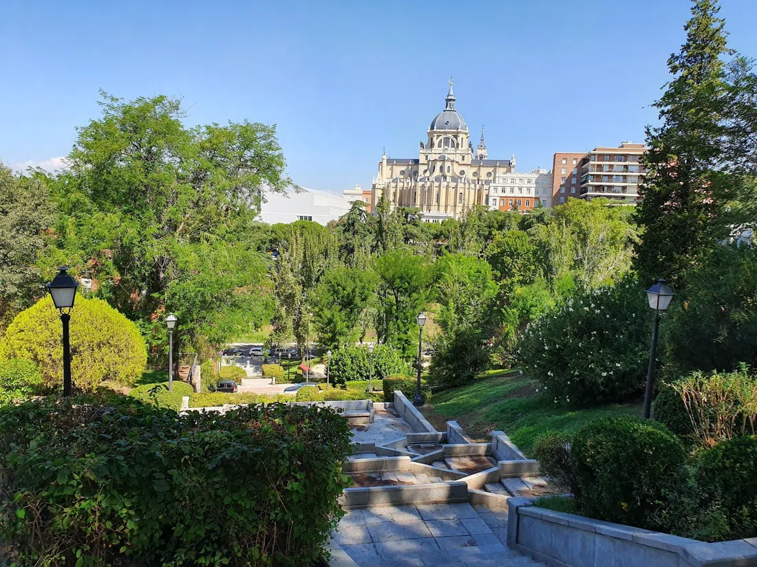 Jardines de las Vistillas, Madrid